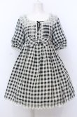 画像1: Angelic Pretty / Sugaryギンガムワンピース  クロ×シロ O-25-07-23-029-AP-OP-IG-OS (1)
