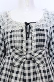 画像2: Angelic Pretty / Sugaryギンガムワンピース  クロ×シロ O-25-07-23-029-AP-OP-IG-OS (2)