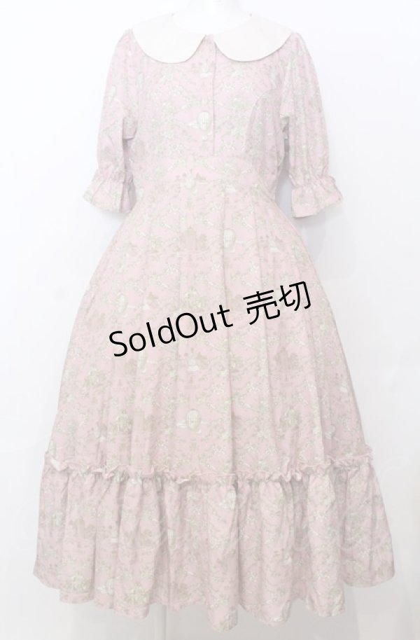 画像1: m petit by misako / NINA’Sコラボトワルドジュイワンピース M ピンク O-25-07-23-033-LO-OP-IG-OS (1)
