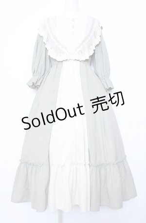 画像: axes femme kawaii / マリアンヌワンピース  グリーン O-25-07-23-036-AX-OP-IG-OS