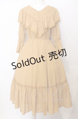 画像: axes femme kawaii / シャルロットワンピース  マスタード O-25-07-23-040-AX-OP-IG-OS