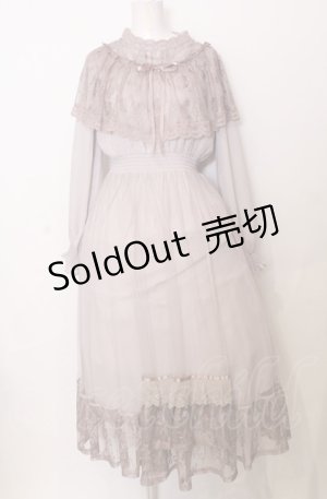 画像: axes femme / ヴィンテージ風ドレス  ピンク O-25-07-23-059-AX-OP-IG-OS