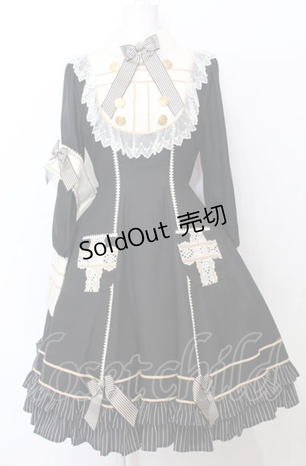 画像1: BABY,THE STARS SHINE BRIGHT / Margarethaワンピース  クロ O-25-07-23-074-BA-OP-IG-OS (1)