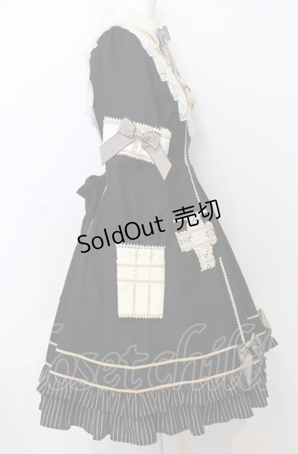 画像4: BABY,THE STARS SHINE BRIGHT / Margarethaワンピース  クロ O-25-07-23-074-BA-OP-IG-OS (4)