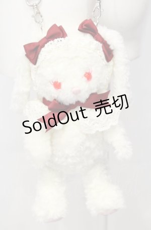 画像: BABY,THE STARS SHINE BRIGHT / うさくみゃポシェット  シロ×えんじ O-25-07-23-078-BA-BG-IG-OS
