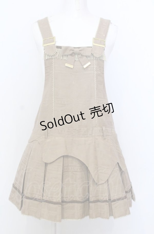 画像1: Angelic Pretty / Melty Ribbon Chocolateサロペット  モカ O-25-07-23-009-AP-OP-IG-OS (1)