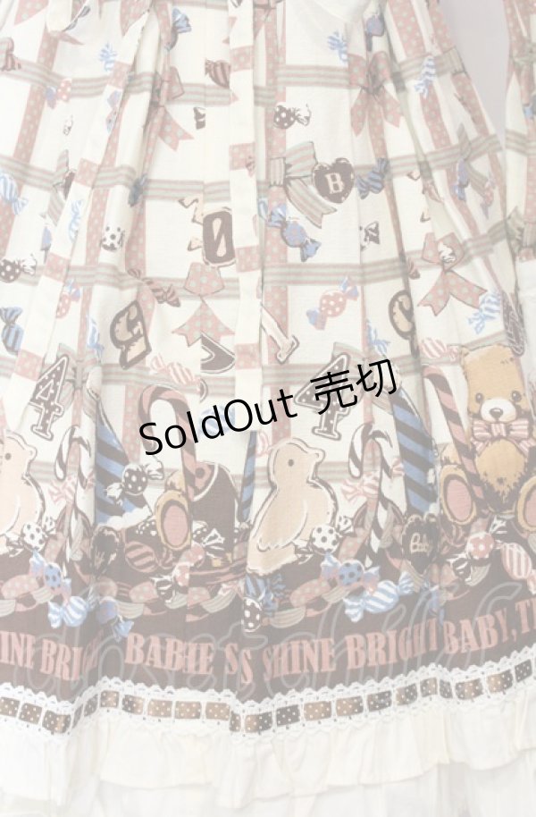 画像4: BABY,THE STARS SHINE BRIGHT / MY ADVENT CALENDAR 特別な日にかける幸せの魔法 柄ワンピース  アイボリー O-25-07-23-016-BA-OP-IG-OS (4)