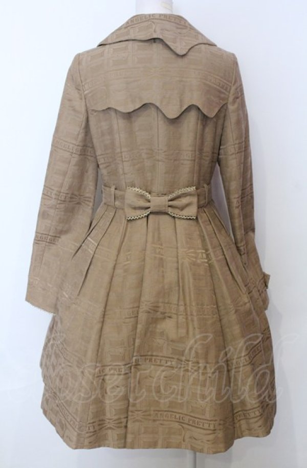 画像3: Angelic Pretty / Melty Ribbon Chocolateトレンチコート  モカ O-25-07-23-018-AP-CO-IG-OS (3)