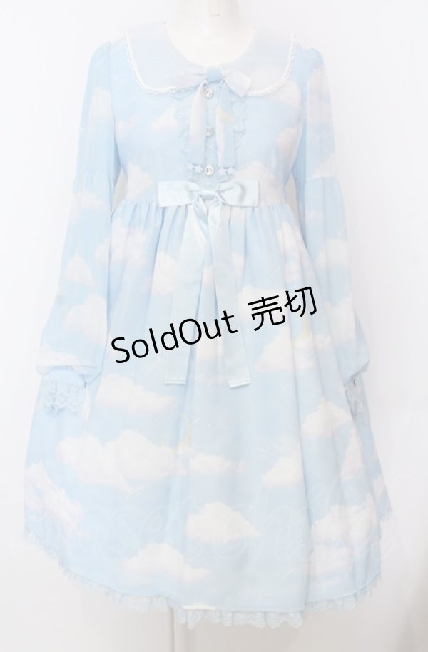 画像1: Angelic Pretty / Misty Skyワンピース  サックス O-25-07-23-022-AP-OP-IG-OS (1)