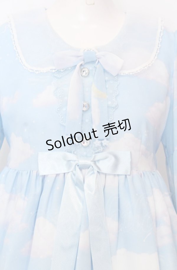 画像2: Angelic Pretty / Misty Skyワンピース  サックス O-25-07-23-022-AP-OP-IG-OS (2)