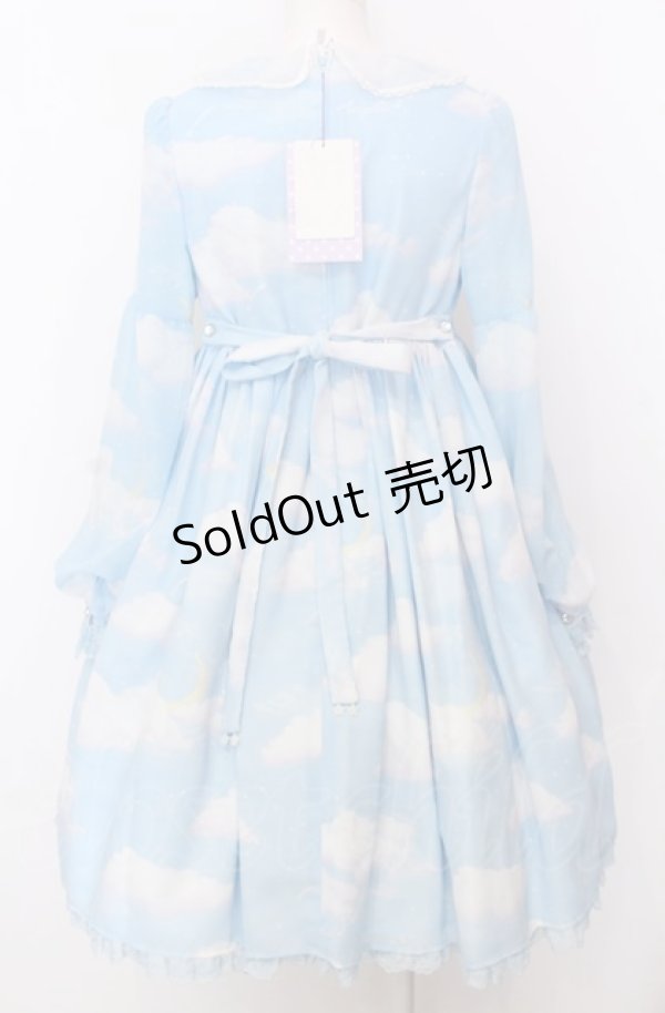 画像4: Angelic Pretty / Misty Skyワンピース  サックス O-25-07-23-022-AP-OP-IG-OS (4)