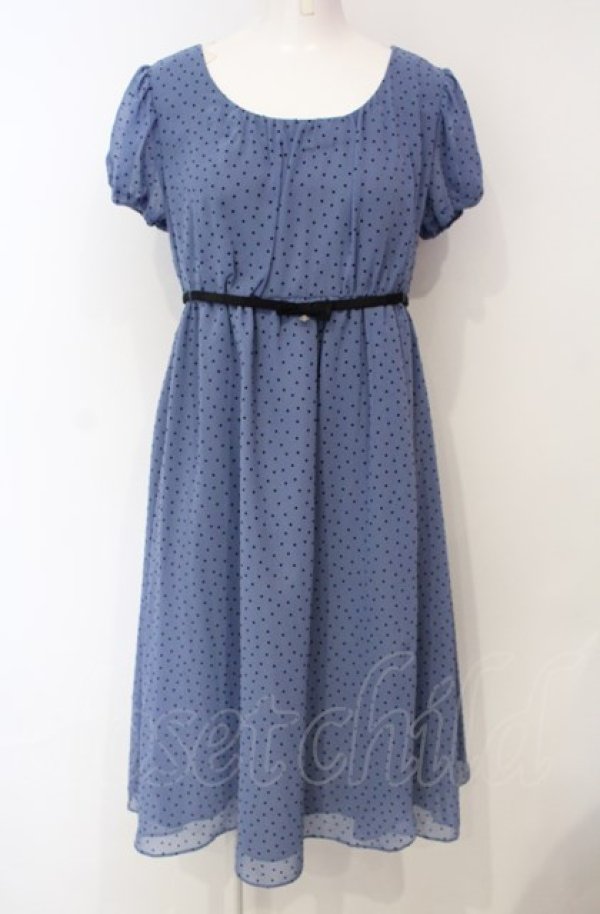 画像1: MILK / フリーズdress  ブルー O-25-07-24-040-ML-OP-OW-OS (1)