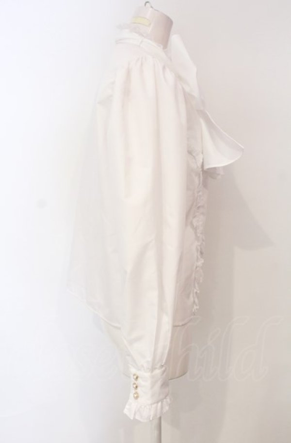 axes femme kawaii / スプーン持ちのクマさんブラウス  サックス I-25-05-29-010-AX-BL-HD-ZI axes femme kawaiiスプーン持ちのクマさんブラウス（ピンク