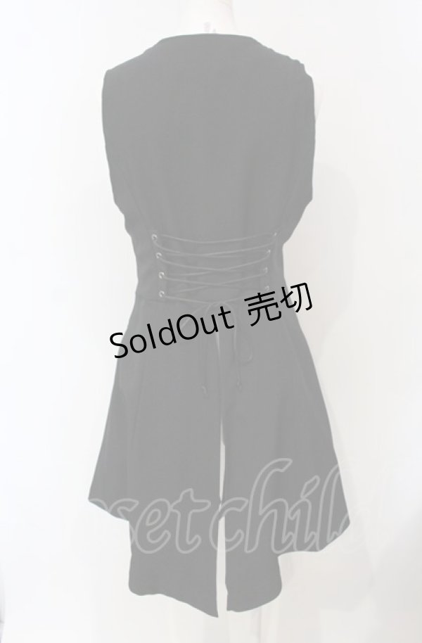 画像4: MIHO MATSUDA / ベスト・カベール L ブラック O-25-07-24-057-GO-TO-OW-OS (4)