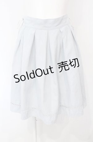 画像: Fi.n.t / サイドレースアップスカート  サックス O-25-07-24-068-CA-SK-IG-ZT395