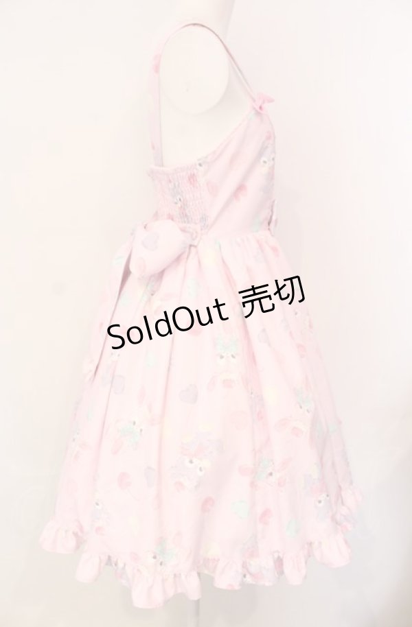 画像3: Chalmiere / FancyDollsジャンパースカート M ピンク O-25-07-24-009-LO-OP-OW-OS (3)