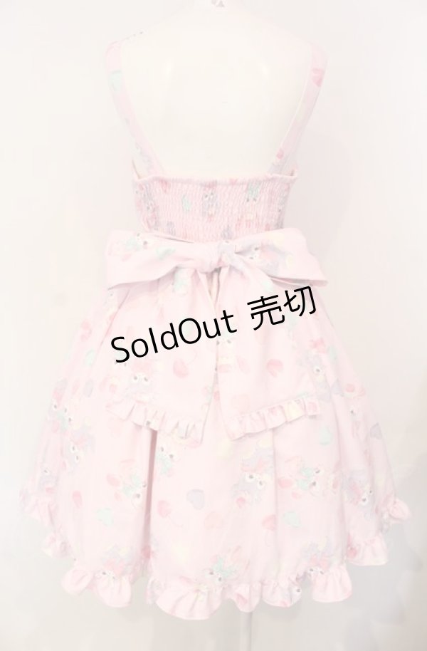 画像4: Chalmiere / FancyDollsジャンパースカート M ピンク O-25-07-24-009-LO-OP-OW-OS (4)