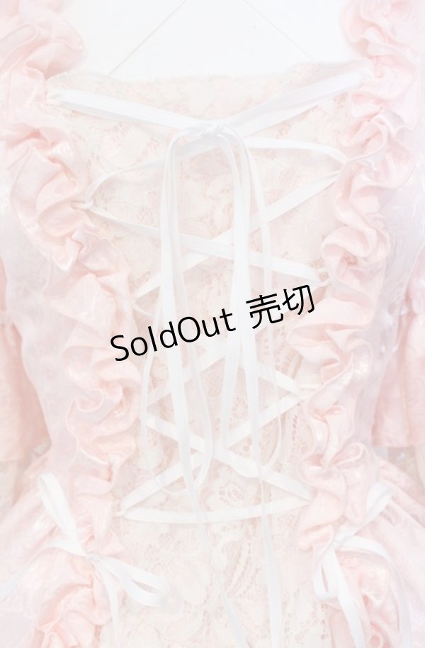 画像2: ATELIER PIERROT / マリーベルドレス  ピンク O-25-07-24-013-EL-OP-IG-OS (2)