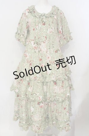 画像: PINK HOUSE / オーナメントローズプリントワンピース  ピンク O-25-07-24-014-LO-OP-IG-OS