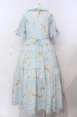 画像4: PINK HOUSE / スマイリーマーガレットプリントワンピース  アイスブルー O-25-07-24-016-LO-OP-IG-OS (4)