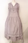 画像1: PINK HOUSE / セーラー襟ノースリーブワンピース  ラベンダー O-25-07-24-020-LO-OP-IG-OS (1)