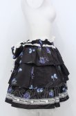 画像2: Jamieエーエヌケー / ゴシックメルトストロベリースカート  クロ×ブルー O-25-07-25-041-LO-SK-IG-ZY (2)
