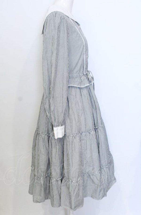 画像2: Melody BasKet / Nightingaleワンピース M ブラック O-25-07-25-043-LO-OP-OW-ZT313 (2)