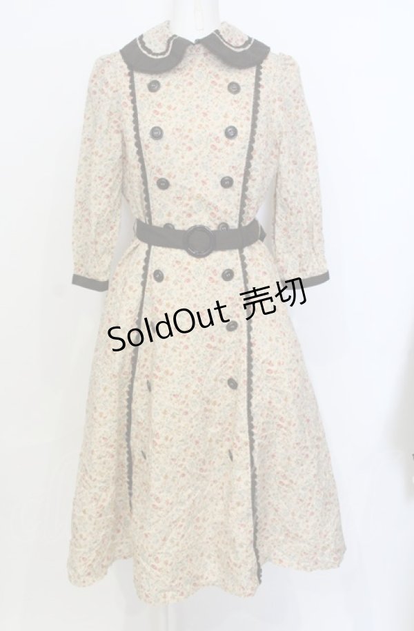 画像1: Innocent World / プティ・ボヌールワンピース L オランジュ×ショコラ O-25-07-25-044-IW-OP-OW-OS (1)