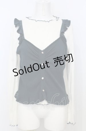 画像: axes femme POETIQUE / ニットビスチェセットプルオーバー M グリーン×キナリ O-25-07-25-013-AX-TO-OW-OS