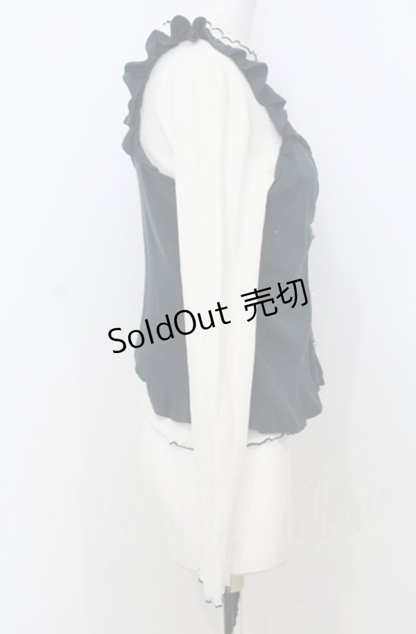 画像2: axes femme POETIQUE / ニットビスチェセットプルオーバー M グリーン×キナリ O-25-07-25-013-AX-TO-OW-OS (2)