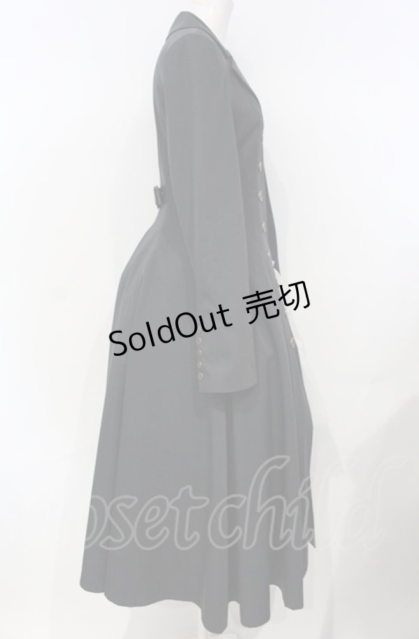 画像3: ATELIER BOZ / ロングローランドジャケット  ブラック O-25-07-26-003-EL-CO-IG-OS (3)