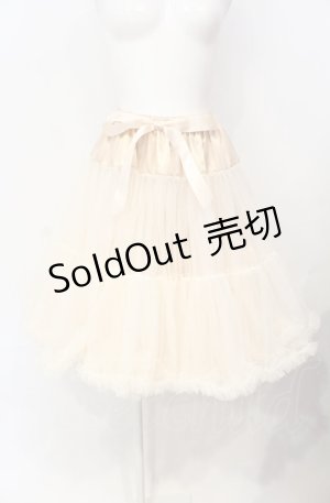 画像: axes femme / ロマンティックチュチュ  クリーム O-25-07-26-050-AX-SK-IG-OS