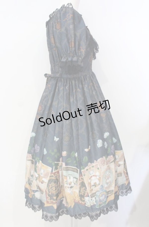 画像4: ALICE and the PIRATES / Mystical emotion〜クリスの心の囁き〜ワンピース  紺 O-25-07-26-066-PA-OP-OW-OS (4)