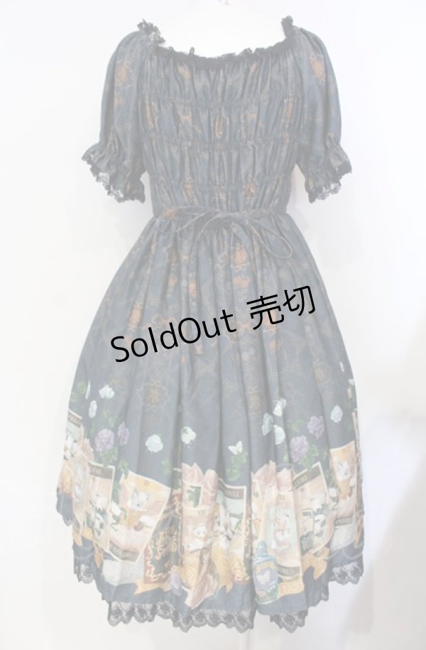 画像5: ALICE and the PIRATES / Mystical emotion〜クリスの心の囁き〜ワンピース  紺 O-25-07-26-066-PA-OP-OW-OS (5)