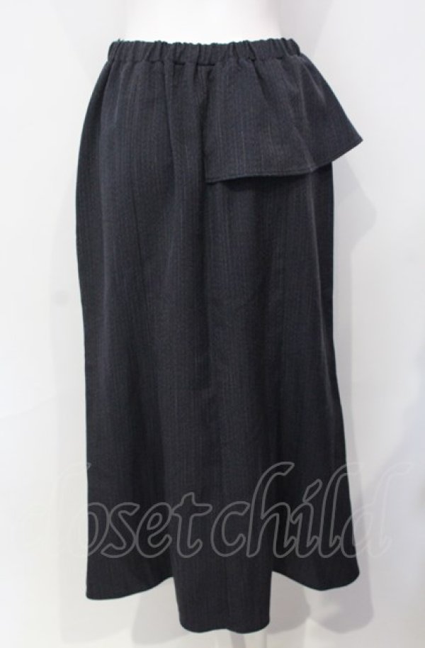 画像2: axes femme / アシメフリルスカート ネイビー O-25-07-26-081-AX-SK-IG-ZT461 (2)