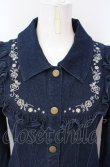 画像2: axes femme POETIQUE / ヨーク刺繍デニムジャケット M インディゴ O-25-07-26-090-AX-JA-IG-ZT506 (2)