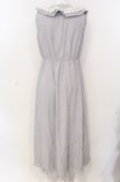 画像2: axes femme POETIQUE / フィッシュテールロングワンピース M グレー O-25-07-26-100-AX-OP-IG-ZT037 (2)