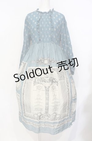 画像: Jane Marple / Queen’s tableのディナードレス  ブルーグレイ O-25-07-26-017-JM-OP-OW-OS