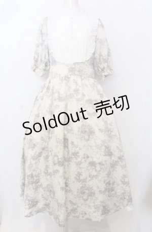 画像: m petit by misako / トワルドジュイワンピース L アイボリー O-25-07-27-031-LO-OP-OW-OS