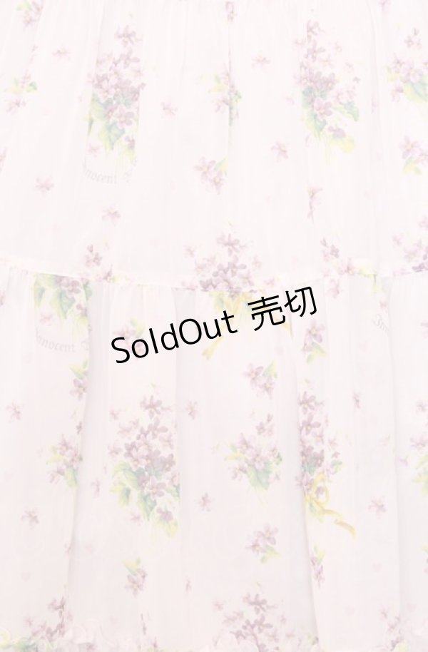 画像2: Innocent World / 乙女のすみれワンピース L ラベンダー O-25-07-27-032-IW-OP-OW-OS (2)