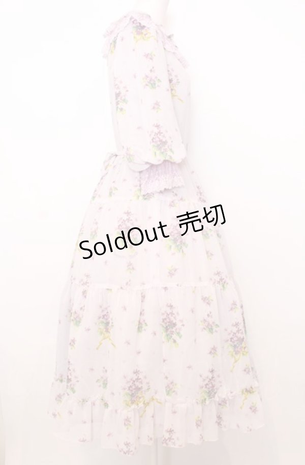 画像4: Innocent World / 乙女のすみれワンピース L ラベンダー O-25-07-27-032-IW-OP-OW-OS (4)