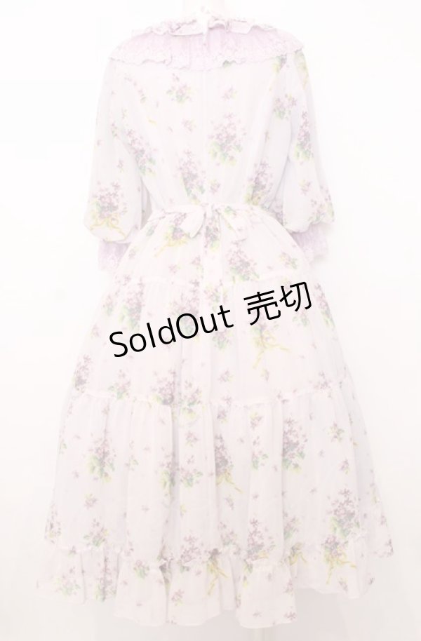 画像5: Innocent World / 乙女のすみれワンピース L ラベンダー O-25-07-27-032-IW-OP-OW-OS (5)