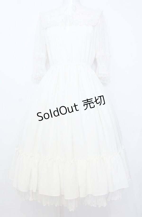 画像1: Melody BasKet / Confisiereワンピース M アイボリー O-25-07-27-033-LO-OP-OW-OS (1)