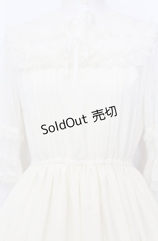 画像2: Melody BasKet / Confisiereワンピース M アイボリー O-25-07-27-033-LO-OP-OW-OS (2)
