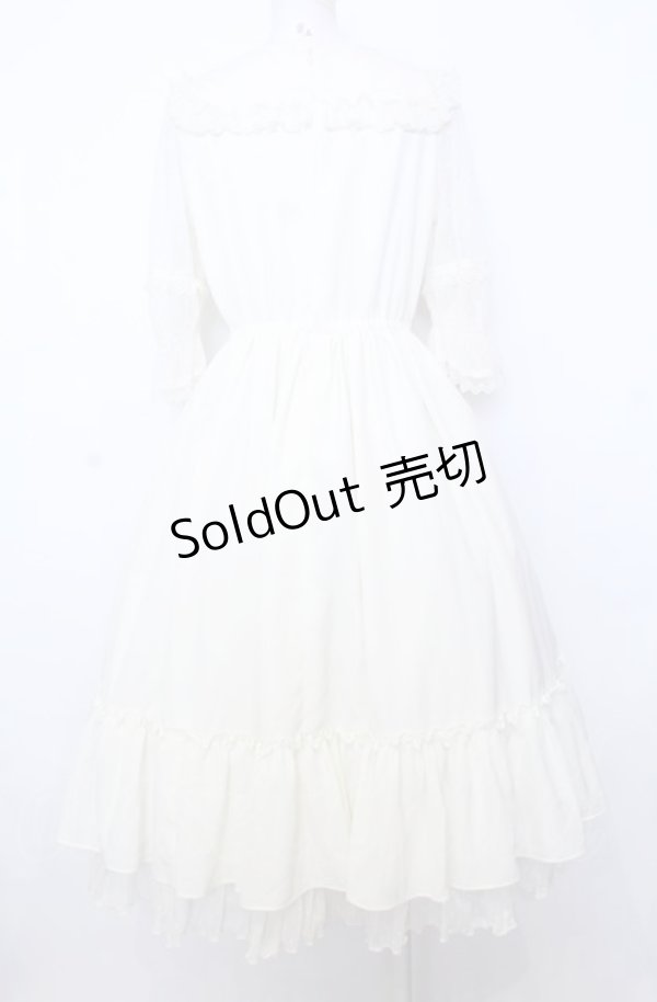 画像4: Melody BasKet / Confisiereワンピース M アイボリー O-25-07-27-033-LO-OP-OW-OS (4)