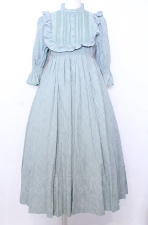 画像: Sheglit / いばら姫パフワンピース M ミントグリーン O-25-07-27-037-EL-OP-OW-OS