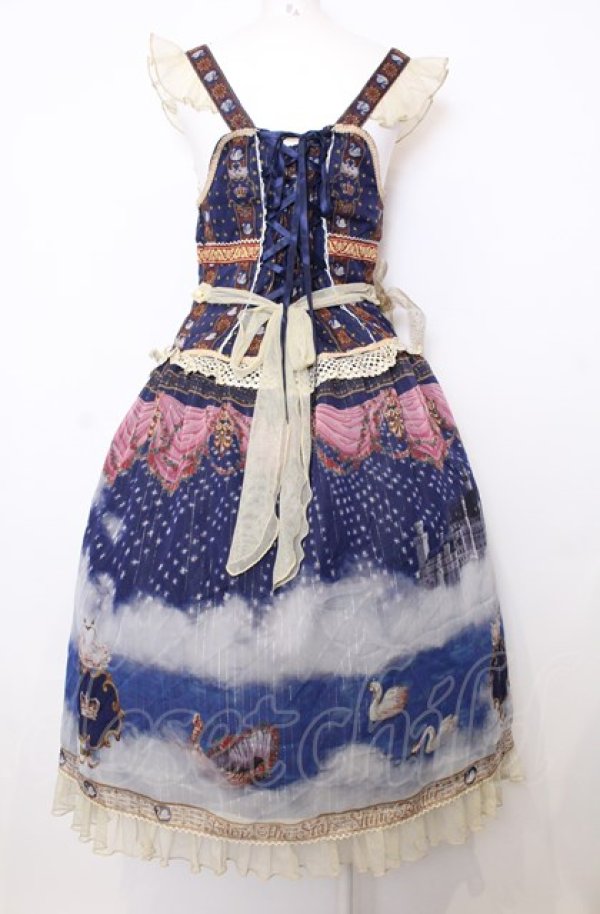 画像4: BABY,THE STARS SHINE BRIGHT / Schwan〜ルートヴィヒの憧れと空想のAria〜コルセットジャンパースカート  コン O-25-07-27-041-BA-OP-OW-OS (4)