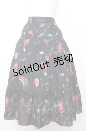 画像: MILK / デビルベリースカート  ブラック O-25-07-27-043-ML-SK-OW-OS