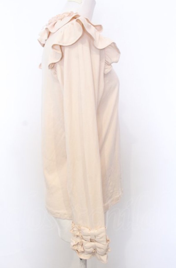 画像3: axes femme kawaii / フリルリボンカットプル M キナリ O-25-07-27-006-AX-TO-OW-OS (3)