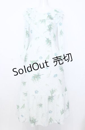 画像: MILK / Lily bell long Dress F ベビーミント O-25-07-27-047-ML-OP-OW-OS